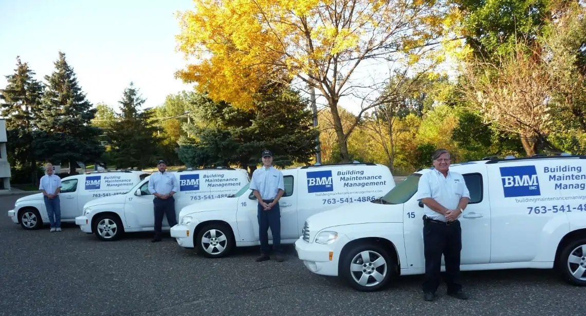 BMM Fleet of vans w/ techs